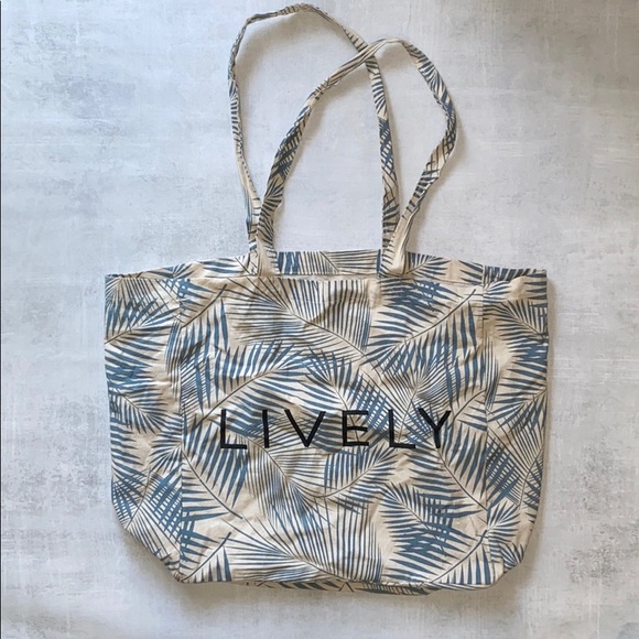 LIVELY palm leaf tote - Picture 5 of 11